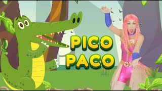 Luli Pampín  PICO PACO 🐊 Official Video Aprendemos las preposiciones 👨🏻‍🏫👩🏽‍🏫 [upl. by Biancha]