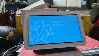 Google Nest Hub switches to Home Assistant control [upl. by Nalahs73]