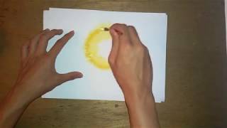 HOW TO Paint a Sun [upl. by Faustus]