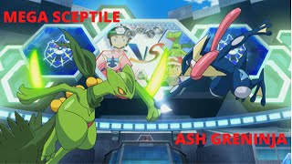 Ash Greninja x Sceptile  Pokemon XYZ [upl. by Danna]