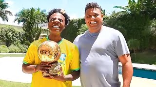 iShowSpeed Meets Ronaldo Nazário 🇧🇷 [upl. by Rora]