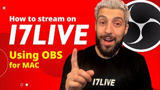 How to stream on 17LIVE using OBS for Macs [upl. by Nussbaum649]