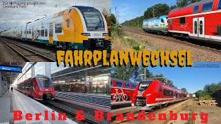 Viele Neuerungen im VBB  Fahrplanwechsel 2022  Änderungen in Berlin und Brandenburg [upl. by Aiselad]