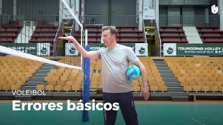 Errores básicos  Voleibol [upl. by Yeneffit]