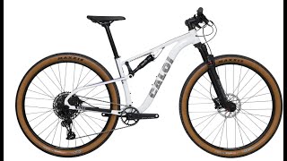 Caloi Elite FS Full 2024 Grupo Sram Pneus Maxxis Suspensão Rock Shox [upl. by Adnohsat]