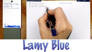 Lamy Blue [upl. by Cirtemed811]