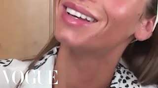 Mimi Keenes Smile Lines Makeup Trick [upl. by Edelstein]