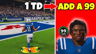 Score A Touchdown  Add A 99 Overall To The Colts [upl. by Molohs]