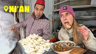 HALAL FOOD ADVENTURE in the Xian Muslim Quarter [upl. by Waldo194]