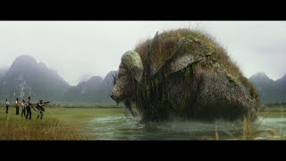 Giant animals  Buffalo  Birds  Mantis  Kong Skull Island 2017 Movie Clip Hd [upl. by Ecital547]