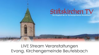 Gottesdienst am 28 Juli 2024 0930 aus der Stiftskirche Beutelsbach [upl. by Leseil879]