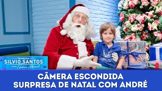 Surpresa de Natal com André  Câmeras Escondidas 241223 [upl. by Cherida]