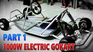 Build a 3000W Electric Go Kart at Home  v4  Part 1 [upl. by Fosdick]