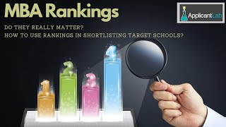 MBA Rankings  Do They Really Matter How to use Rankings in School Selection [upl. by Naedan]