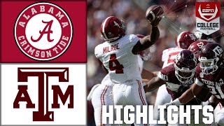 Alabama Crimson Tide vs Texas AampM Aggies  Full Game Highlights [upl. by Eiffub]