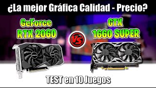 ✅ GTX 1660 SUPER vs RTX 2060 ✅ TEST en 10 JUEGOS 🔴 ¿CUÁL ES MEJOR 🔴 [upl. by Harald]