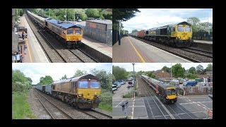 Trains At Narborough Freight amp Passenger 24th May 2016 [upl. by Ittak]