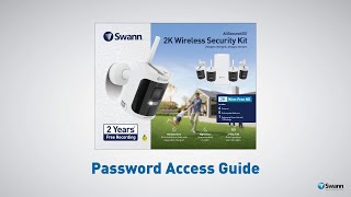 Swann AllSecure Password Access Tutorial [upl. by Itraa653]