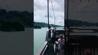 Halong Bay Vietnam 🇻🇳 halongbaycruise halongbaytour traveling summervibes summer2024 [upl. by Kletter]