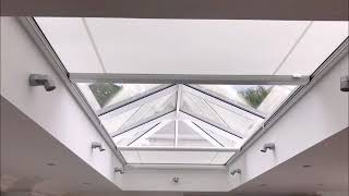 Roof Lantern amp Skylight Blinds With No Guide Wires [upl. by Lebasiairam307]