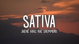 Jhené Aiko  Sativa Lyrics ft Rae Sremmurd [upl. by Inaffit307]