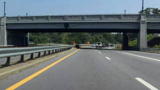 Scajaquada Expressway NY 198 eastbound [upl. by Ayatahs691]