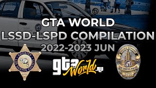 LSPD amp LSSD COMPILATION 202223 gtaworldru [upl. by Iahcedrom]