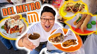 COMIDA DEL METRO en MÉXICO [upl. by Galina]