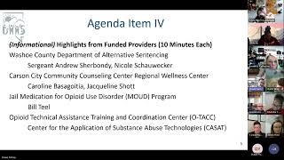 Advisory Committee for a Resilient Nevada  March 12 2024 meeting [upl. by Ecinrev]