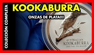 Colección KOOKABURRA de PLATA completa INVERTIR en PLATA con esta preciosa moneda australiana [upl. by Bekah559]