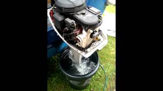 Yamaha 99hp 4 stroke electric start outboard testing [upl. by Hegarty741]