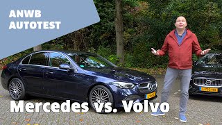 Mercedes CKlasse vs Volvo S60  WELKE VERWENT HET MEEST [upl. by Catton108]