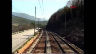 La ferrovia del Brennero dalla cabina 26 Da Brennero a Verona [upl. by Polish]