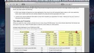 Consumer Credit MyFico Equifax Credit Report WalkThru [upl. by Ayana95]