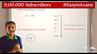 Preferential Discharge of Ions at Electrodes  Electrolysis  Class 10  CBSE  NCERT  ICSE [upl. by Adihsar]