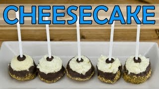 Cheesecake Cake Pops  How to Make by Cookies Cupcakes and Cardio [upl. by Nilok]