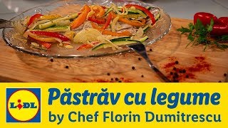 Pastrav in pergament cu legume • Gateste cu Chef Florin Dumitrescu [upl. by Guarino422]