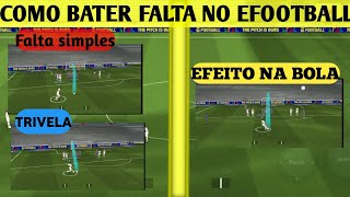 COMO BATER FALTA DA MANEIRA CORRETA NO EFOOTBALL 2025 [upl. by Everrs202]