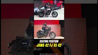 JAWA 42 FJ vs Jawa 42 Seating Position  ₹199 Lakh  Classic  Roadster  Classic Legends [upl. by Ecnarolf]