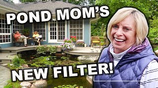 Worlds Best POND Filter  Wetland Filter for the Pond Mom [upl. by Rehpotsrhc]