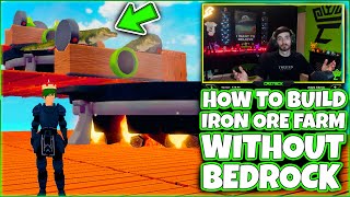 How to Farm Iron Ore Without Bedrock  Perfect for Empty Islands  Sky Bases  Craftopia Guide [upl. by Yatnahc]