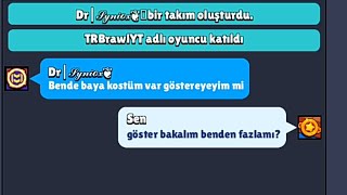 ARKADAŞIM KOSTÜM VSDE BENİ YENDİ😱 Brawl Stars [upl. by Eceinej]