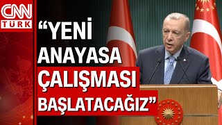 Kabine toplantısı sona erdi Cumhurbaşkanı Erdoğan kabine toplantısı sonrası açıklamalarda bulundu [upl. by Gowon90]