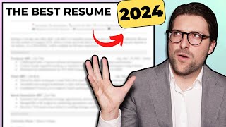 The Best Resume in 2024 [upl. by Itnahs885]