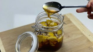 Remède 100 naturel pour lutter contre le froid 🍯 Sirop rhume toux mal de gorge grippe [upl. by Eecal244]