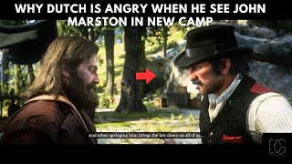 Why Dutch is Angry When he see John Marston In New Camp  RDR2  Red Dead Redemption 2 [upl. by Simonsen]