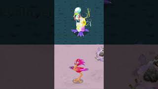 Screemu And Yawstrich Duet msm mysingingmonsters msmduets shorts [upl. by Halfon]