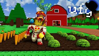 untitled farm game A Roblox Game [upl. by Eimma891]