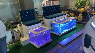 Smiley Fish Spa has installed this Fish Pedicure setup in Gulshan Daba Murthal Haryana 8447174348 [upl. by Morganstein]