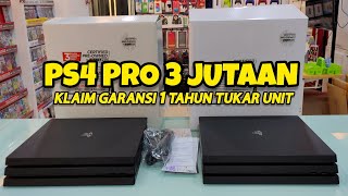 BELI PS4 DISINI KALO RUSAK LANGSUNG DITUKAR UNIT  PS4 MURAH BANDUNG [upl. by Hegyera]